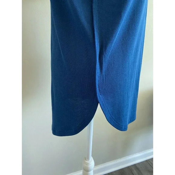 NWT Ann Taylor Shirt Sweater Rounded Hem Blue Small S New - Picture 3 of 5